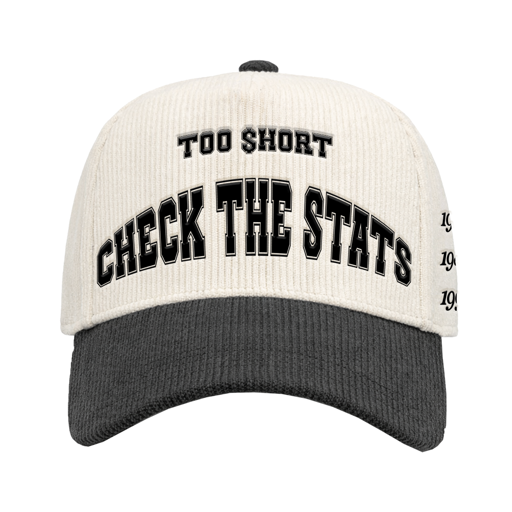 CHECK THE STATS BASEBALL CAP